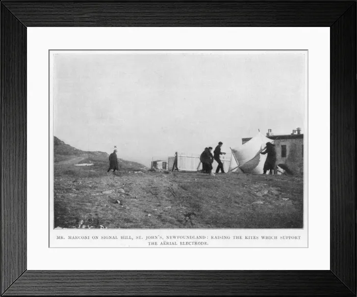 Framed Print : Kite Aerial  /  Marconi
