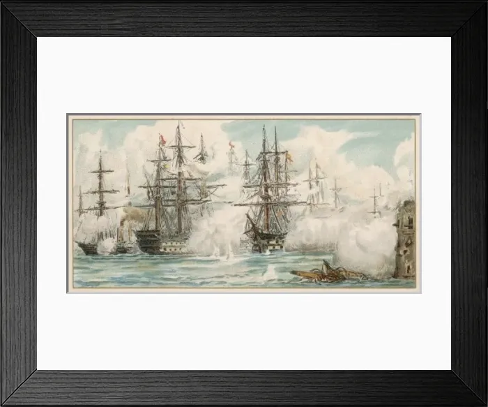Framed Print : Sebastopol Warships Framed Print : Sebastopol Warships