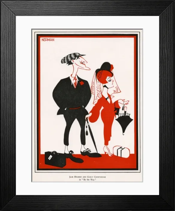 Framed Print : Jack Hulbert / Cicely Framed Print : Jack Hulbert / Cicely