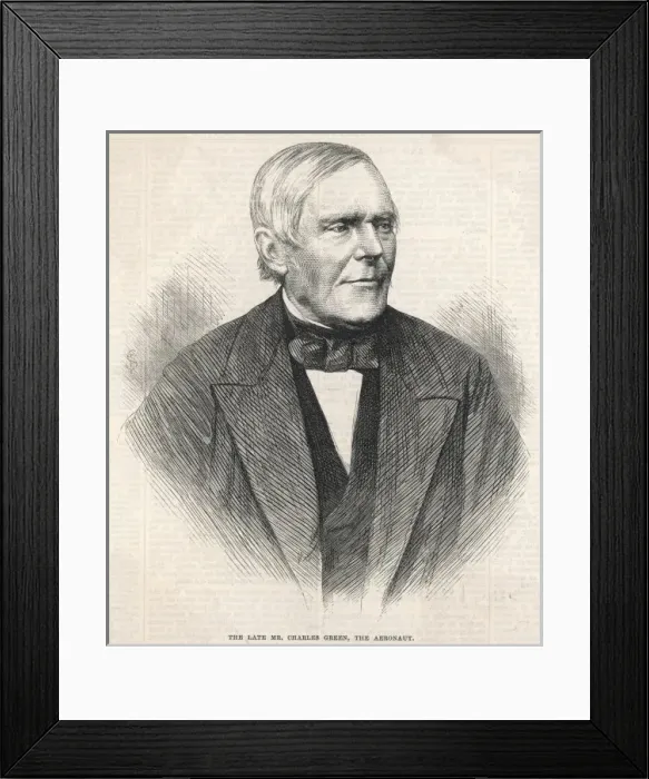 Framed Print : Charles Green / Aeronaut Framed Print : Charles Green / Aeronaut