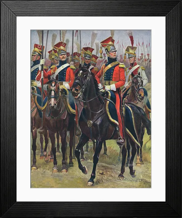 Framed Print : French Cavalry 1805 Framed Print : French Cavalry 1805