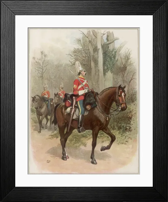 Framed Print : 6th Dragoons Enniskillen Framed Print : 6th Dragoons Enniskillen