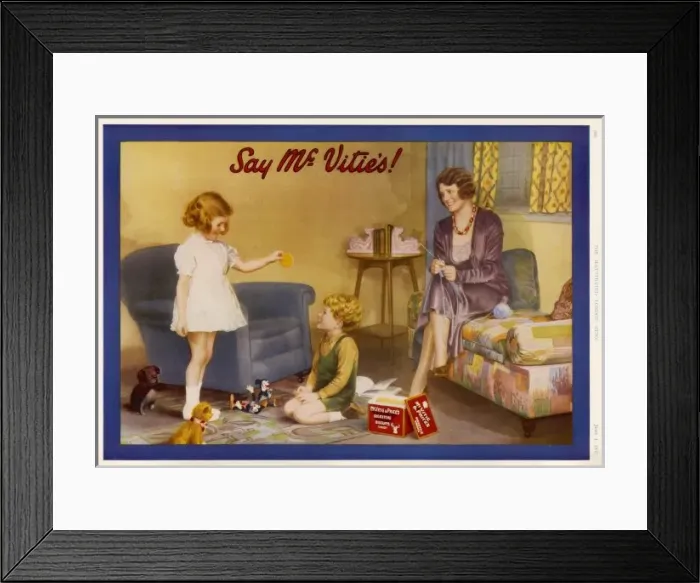 Framed Print : Mcvities Biscuits 1935 Framed Print : Mcvities Biscuits 1935