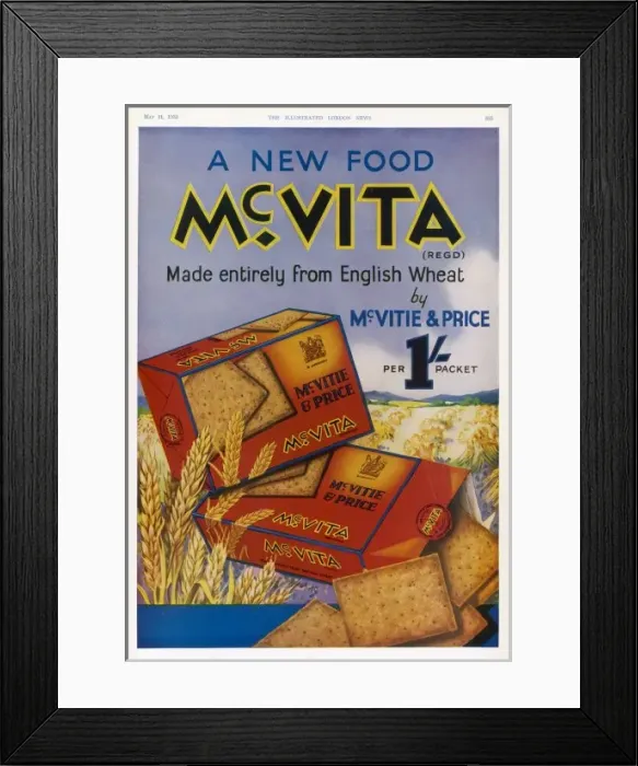 Framed Print : Mcvita Wheat Biscuits Framed Print : Mcvita Wheat Biscuits