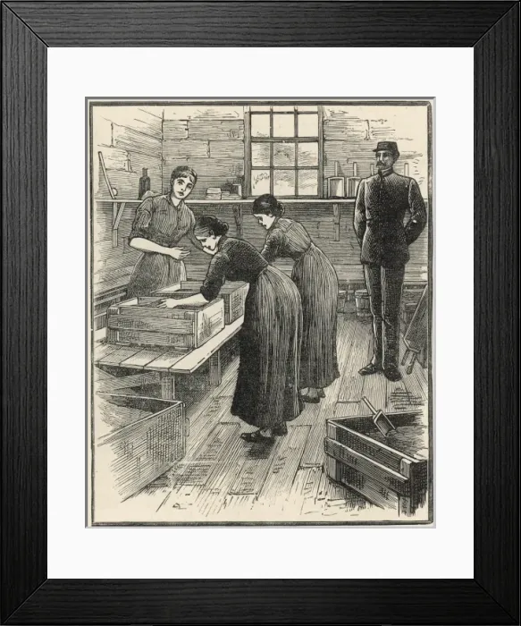 Framed Print : Mixing House Girls Rubbing and Mixing Dynamite Framed Print : Mixing House Girls Rubbing and Mixing Dynamite