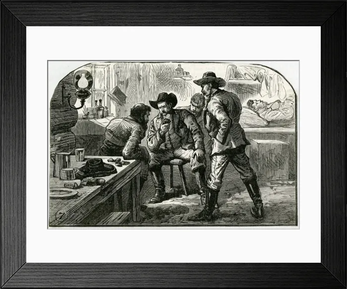 Framed Print : Denison Gold-Mines 1888 Framed Print : Denison Gold-Mines 1888