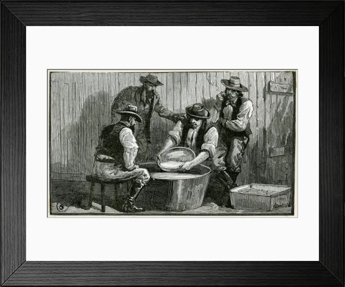 Framed Print : Denison Gold-Mines 1888 Framed Print : Denison Gold-Mines 1888