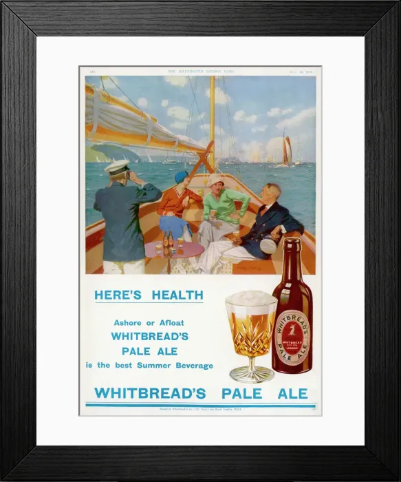 Framed Print : Advert / Whitbread Pale A Framed Print : Advert / Whitbread Pale A
