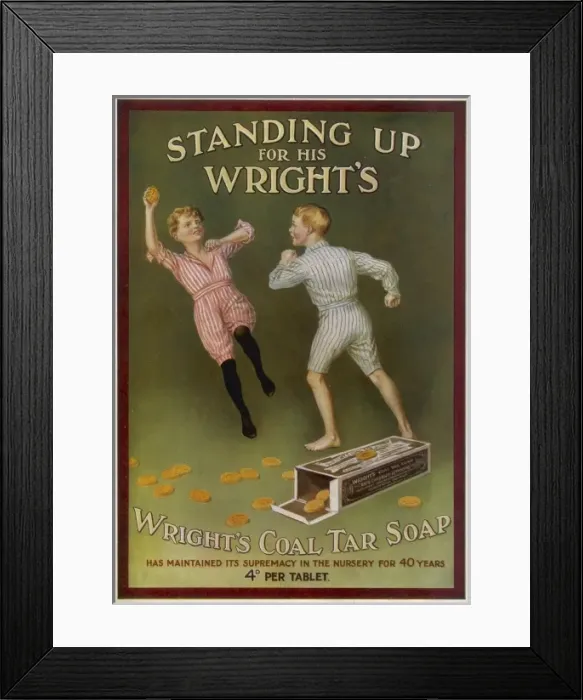 Framed Print : Advert Wrights Coal Tar Framed Print : Advert Wrights Coal Tar