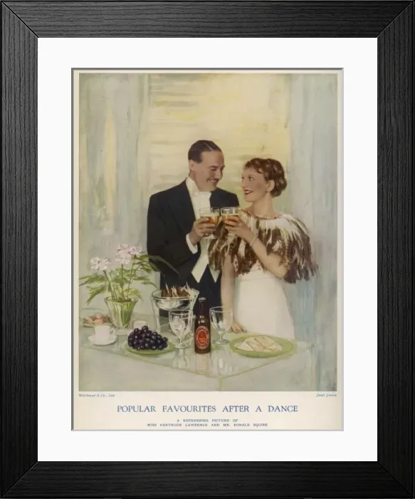 Framed Print : Advert / Lawrence / Squire Framed Print : Advert / Lawrence / Squire