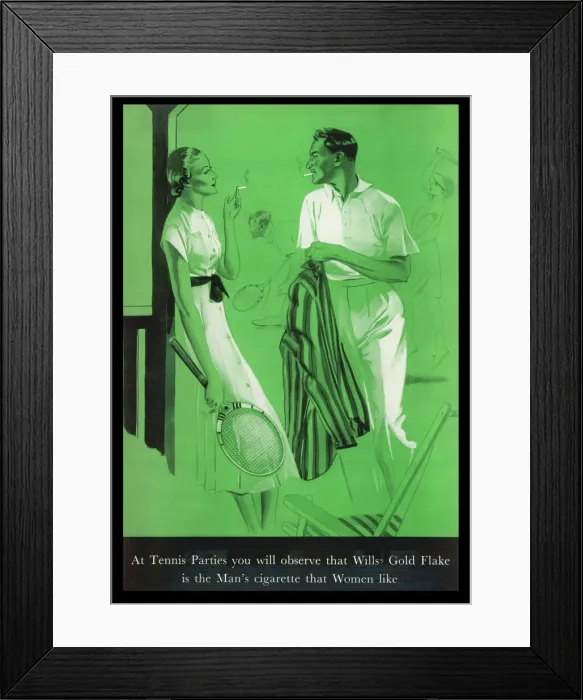 Framed Print : Advert / Gold Flake Cigs Framed Print : Advert / Gold Flake Cigs