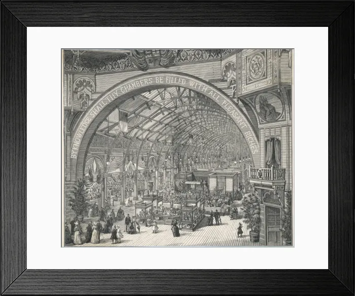 Framed Print : Glasgow Exhib. 1888 Framed Print : Glasgow Exhib. 1888