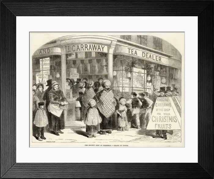 Framed Print : Carraways Grocery Framed Print : Carraways Grocery