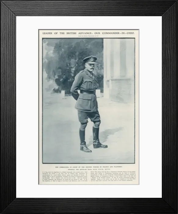 Framed Print : Douglas, 1st Earl Haig