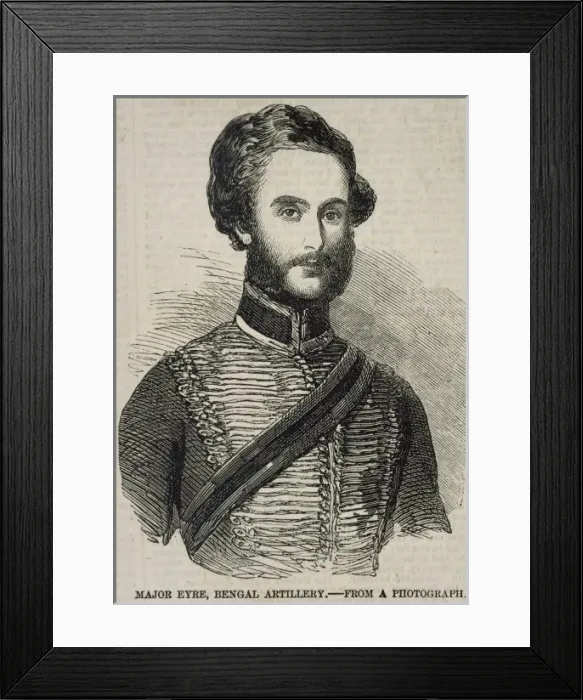 Framed Print : VINCENT EYRE 1811 - 1881 Framed Print : VINCENT EYRE 1811 - 1881