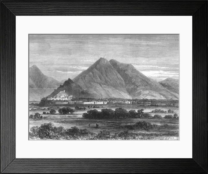 Framed Print : Kabul / Afghanistan / 1878 Framed Print : Kabul / Afghanistan / 1878
