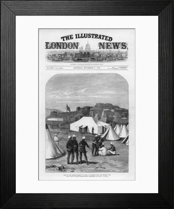 Framed Print : Afghanistan / 1878 / Jumrood Framed Print : Afghanistan / 1878 / Jumrood