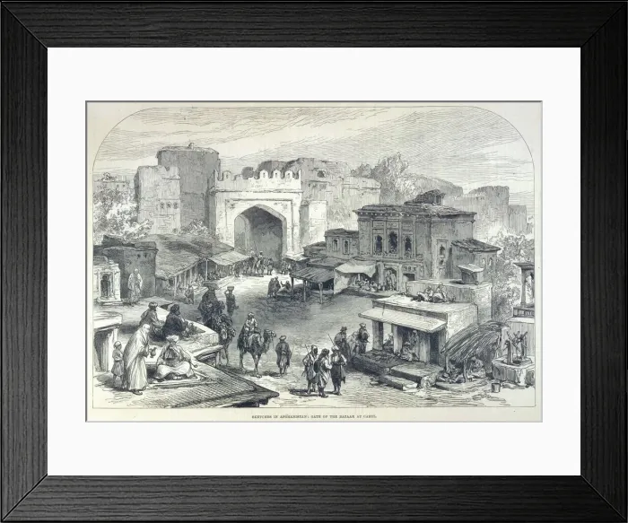 Framed Print : Afghanistan / Kabul Bazaar Framed Print : Afghanistan / Kabul Bazaar