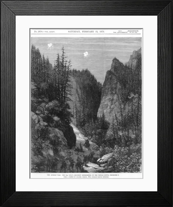 Framed Print : 1878 / AFGHAN WAR Framed Print : 1878 / AFGHAN WAR