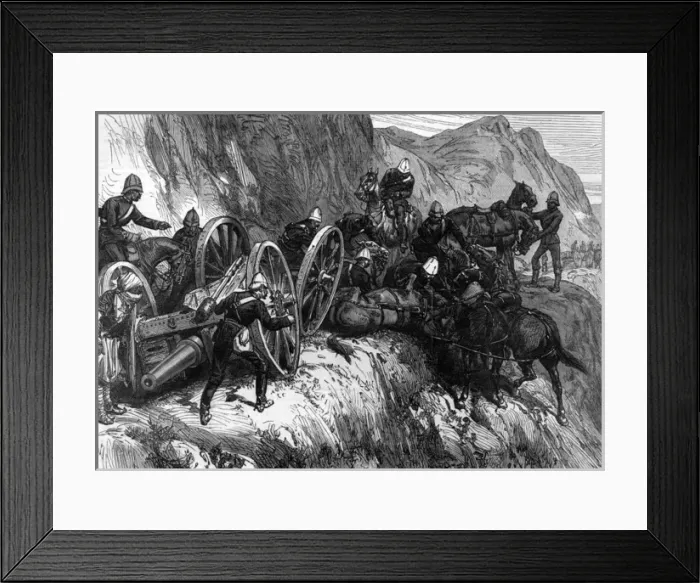 Framed Print : 1879 / Afghan Accident Framed Print : 1879 / Afghan Accident