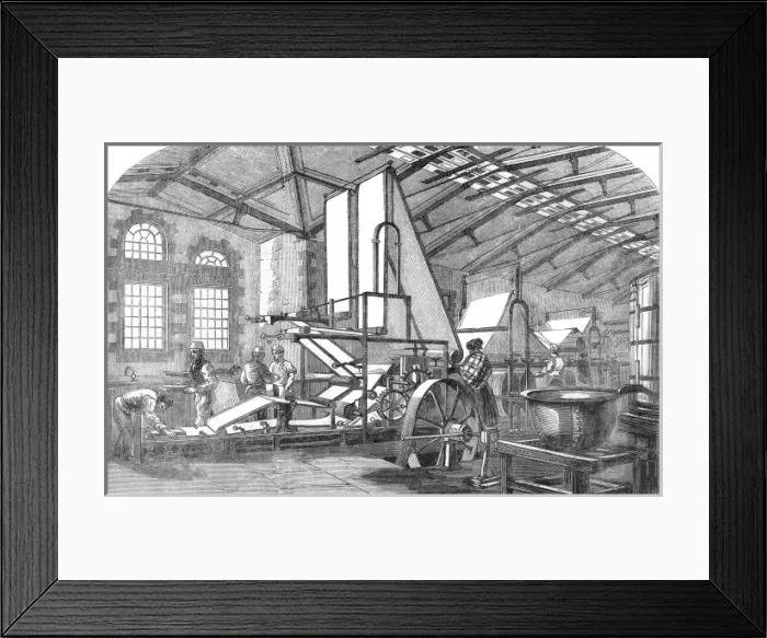 Framed Print : Printing Bank Notes Framed Print : Printing Bank Notes