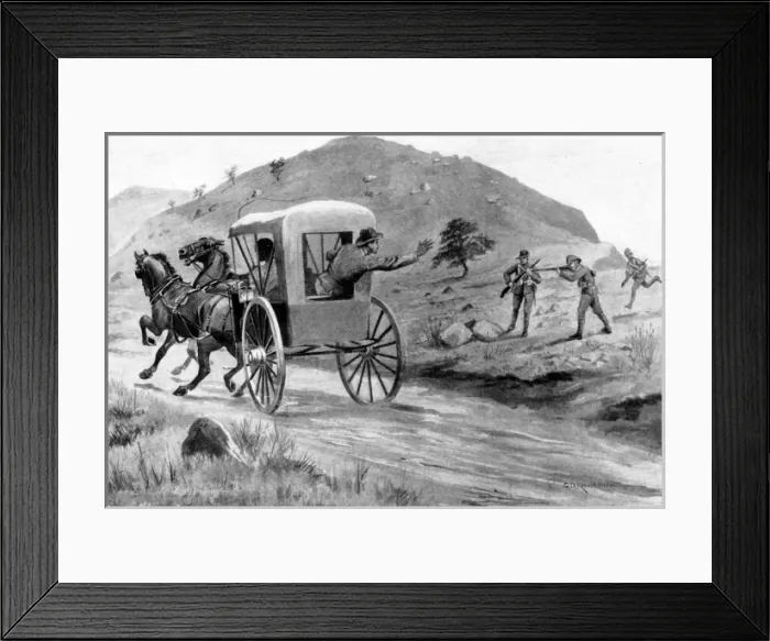 Framed Print : Boer War Reporters Framed Print : Boer War Reporters