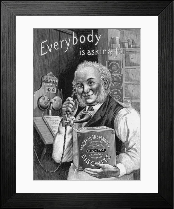 Framed Print : GROCER ON THE LINE Framed Print : GROCER ON THE LINE