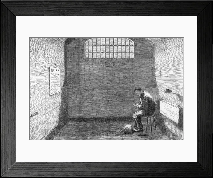Framed Print : Newgate / Oakum-Picking Framed Print : Newgate / Oakum-Picking