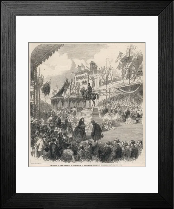 Framed Print : VICTORIA IN WOLVERHAMPTON