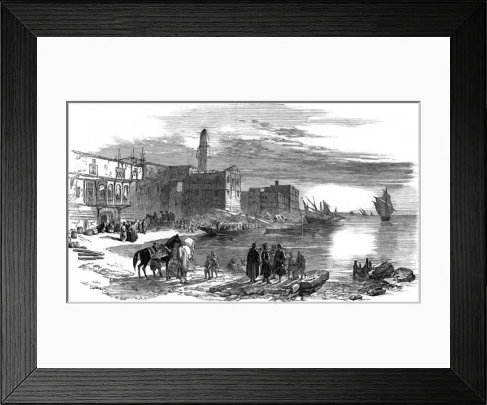 Framed Print : Overland - Suez