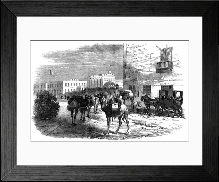 Framed Print : Overland at Alexandria Framed Print : Overland at Alexandria