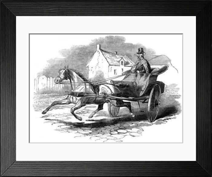 Framed Print : Overland Paris Boulogne Framed Print : Overland Paris Boulogne