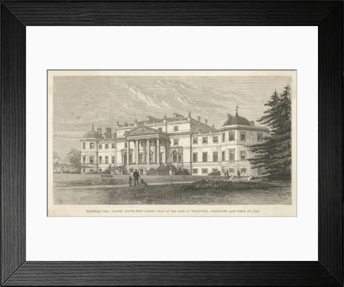 Framed Print : Wrotham Park