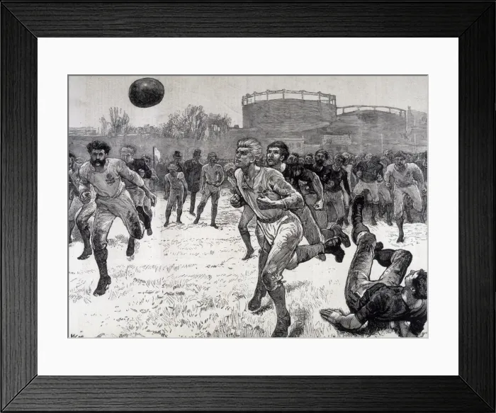 Framed Print : England V Scotland 1872 Framed Print : England V Scotland 1872