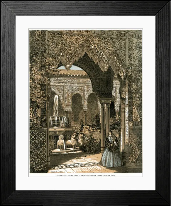 Framed Print : CRYSTAL PALACE ALHAMBRA