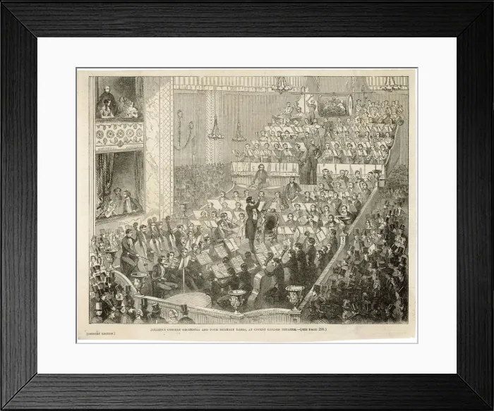 Framed Print : Jullien at Covent Garden Framed Print : Jullien at Covent Garden
