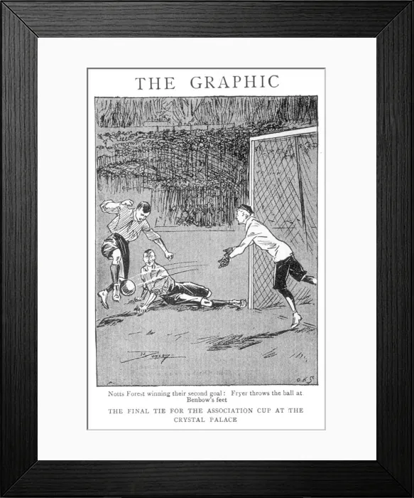 Framed Print : Notts Forest V Derby Framed Print : Notts Forest V Derby