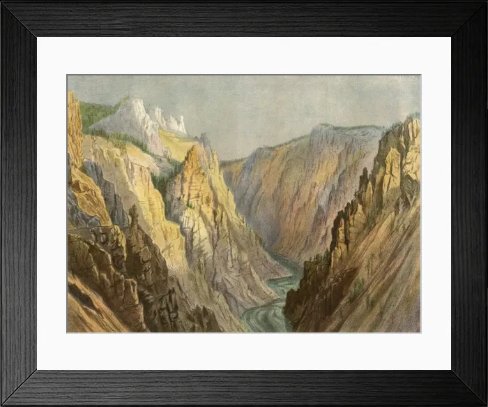 Framed Print : USA / Yellowstone Canyon Framed Print : USA / Yellowstone Canyon