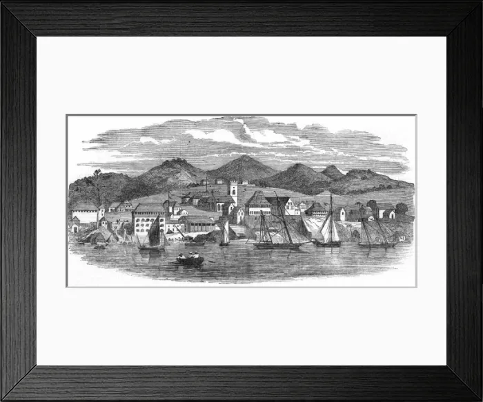 Framed Print : Sierra Leone / Freetown Framed Print : Sierra Leone / Freetown
