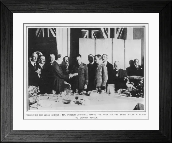 Framed Print : Alcock & Brown - 4