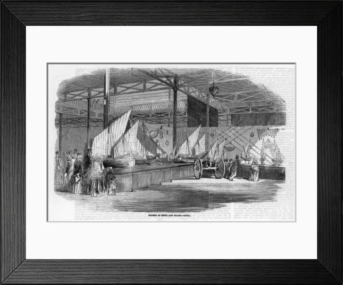Framed Print : Indian Exhibit / C. Palace Framed Print : Indian Exhibit / C. Palace