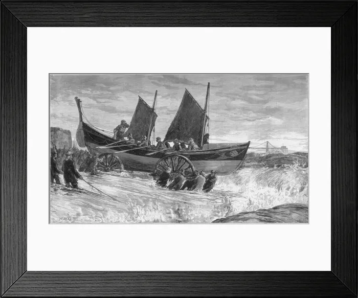 Framed Print : The Brighton Lifeboat Framed Print : The Brighton Lifeboat