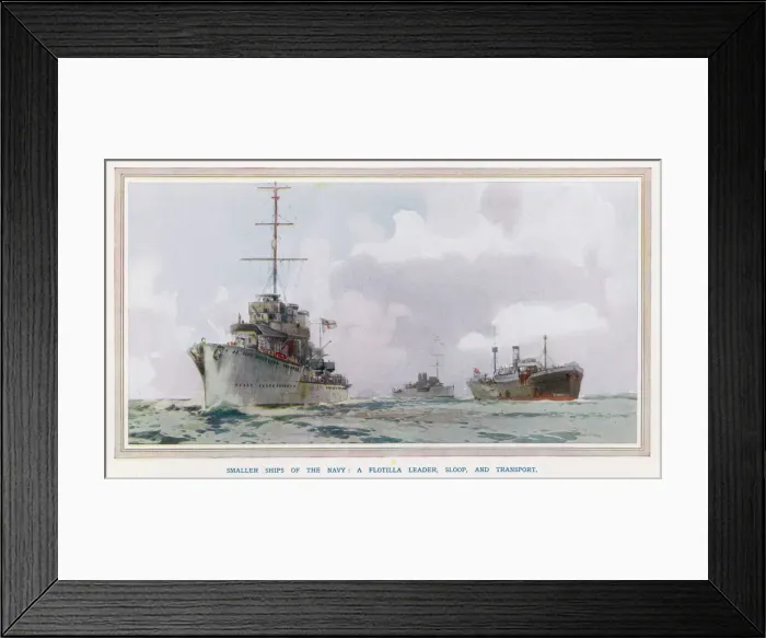 Framed Print : Ships of the Navy 1921 Framed Print : Ships of the Navy 1921