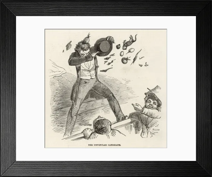 Framed Print : An Unpopular Orator Framed Print : An Unpopular Orator