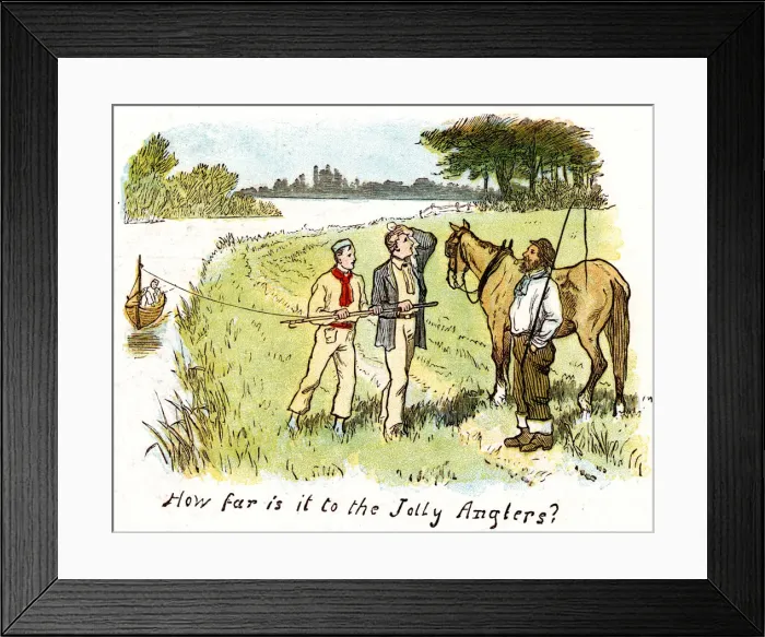 Framed Print : A THIRST-MAKING HAUL 1879 Framed Print : A THIRST-MAKING HAUL 1879