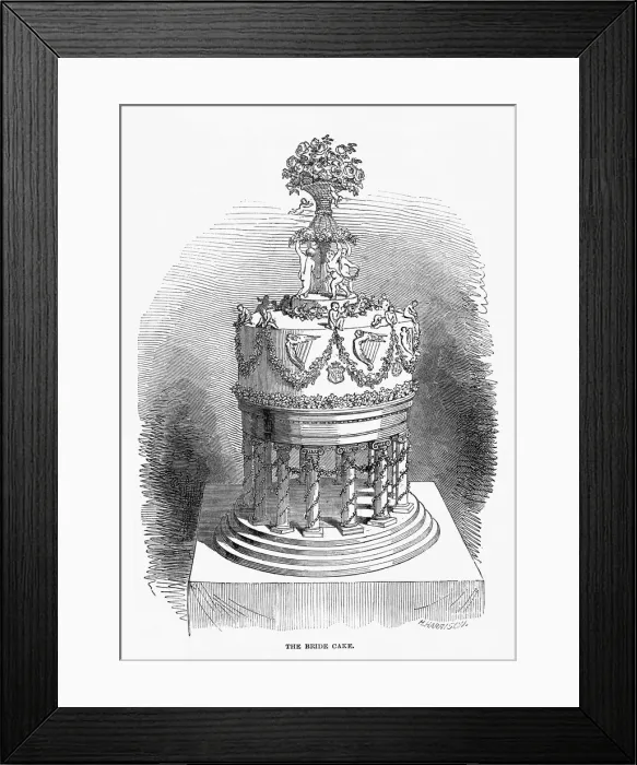 Framed Print : Wedding Cake / 1847 Framed Print : Wedding Cake / 1847