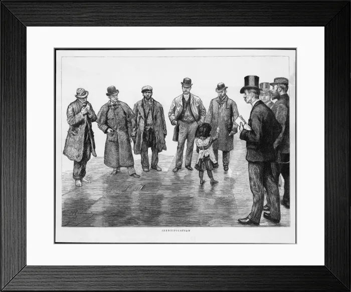Framed Print : Identification Parade Framed Print : Identification Parade