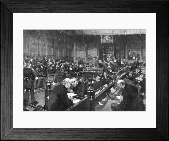 Framed Print : Gladstone  /  Commons 1892