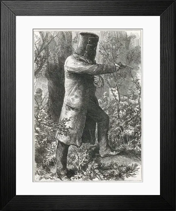 Framed Print : Ned Kellys Last Stand