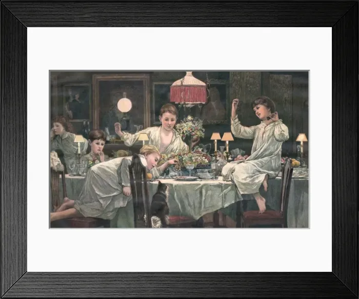 Framed Print : Children Raid Dessert Framed Print : Children Raid Dessert